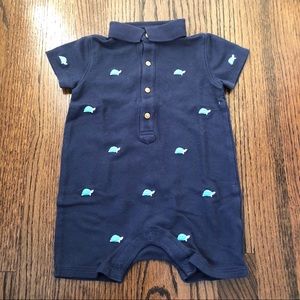 Janie & Jack Turtle One-Piece